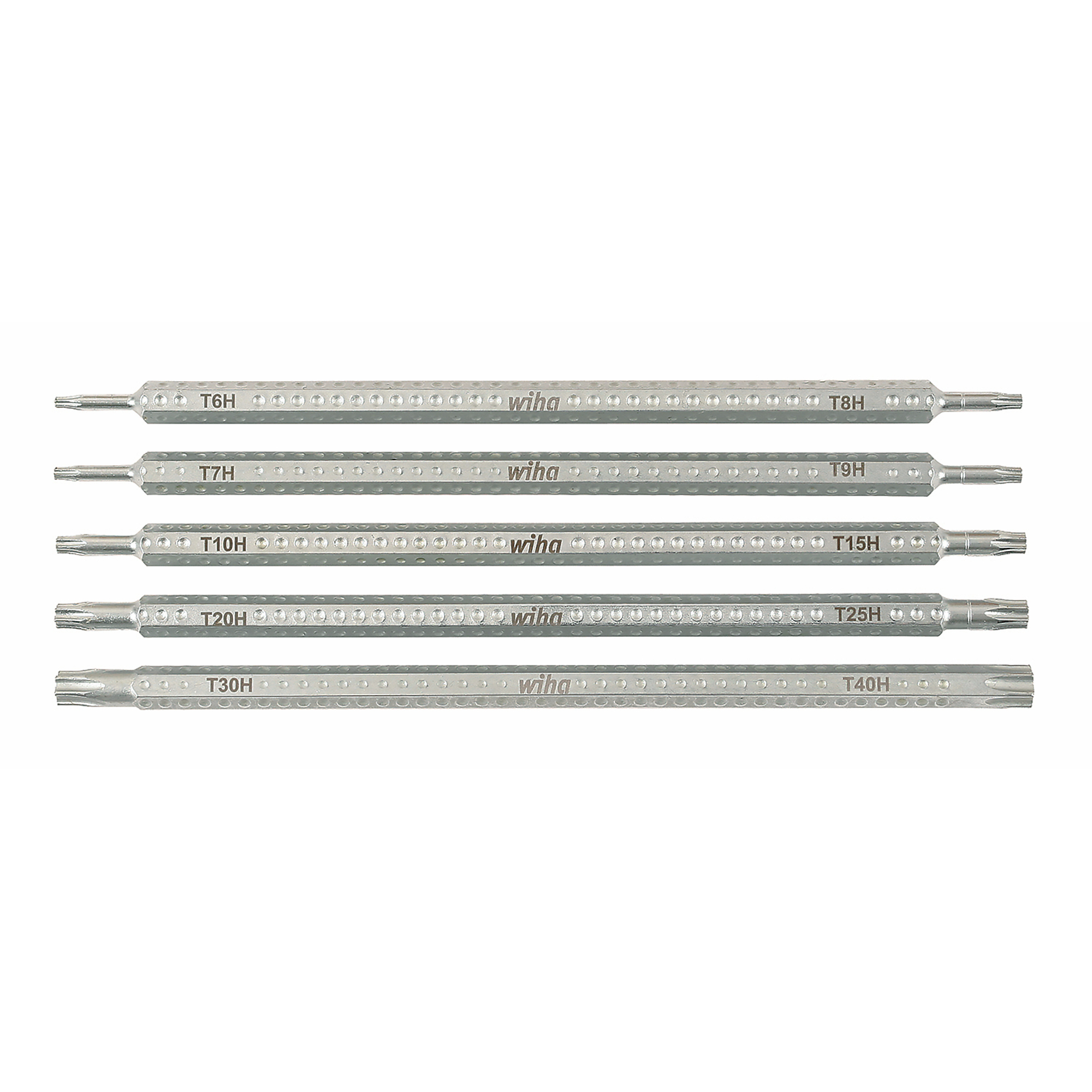 Wiha Tools 5 Piece Drive-Loc VI Security Torx Blade Set , Model# 28477